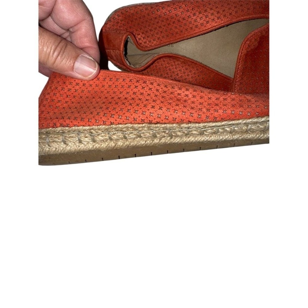 Charter Club Women's Orange Espadrille‎ Sandals Slip On Casual Summer - Picture 6 of 7